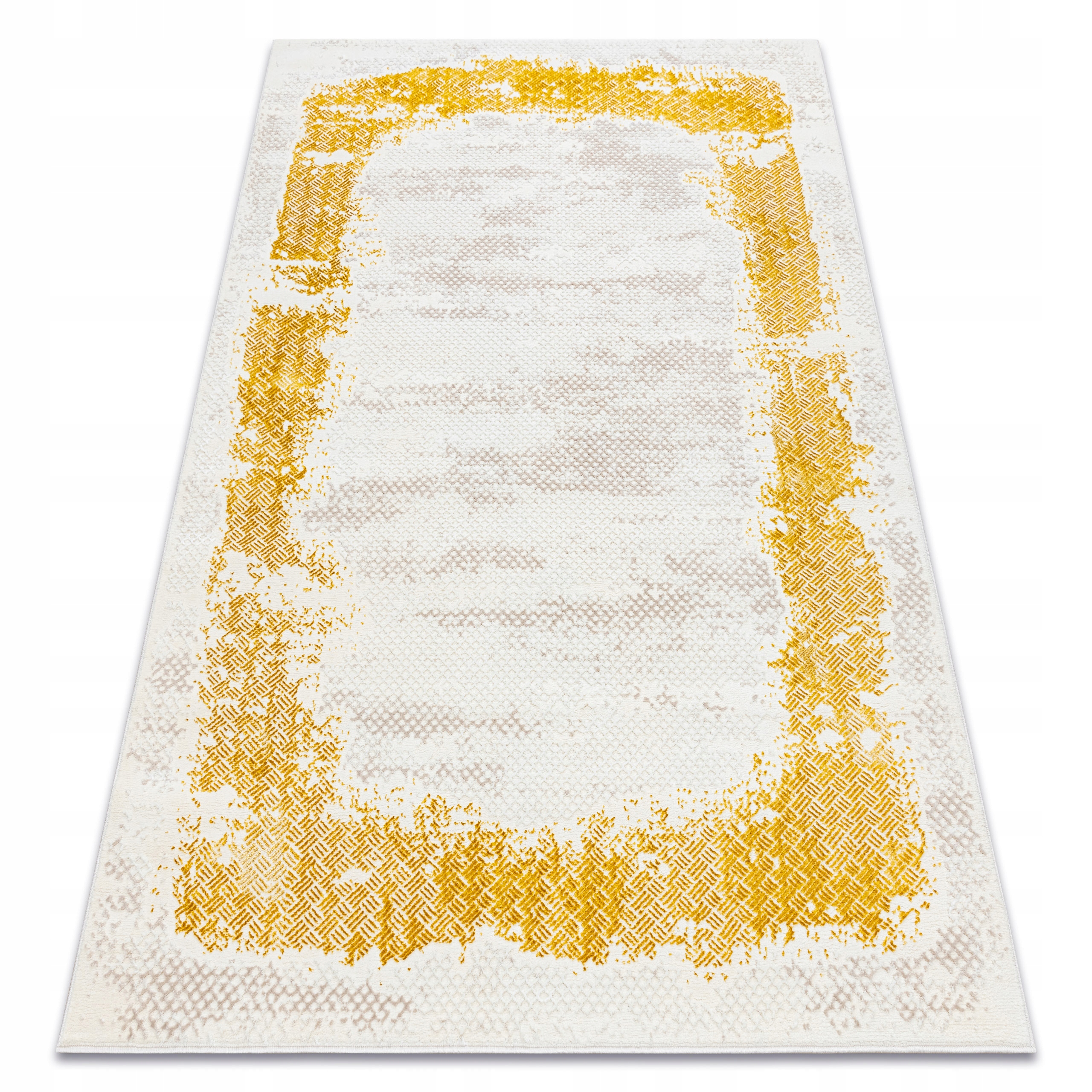 Dywan Nowoczesny Core 160x220cm krem/złoty #AT4185