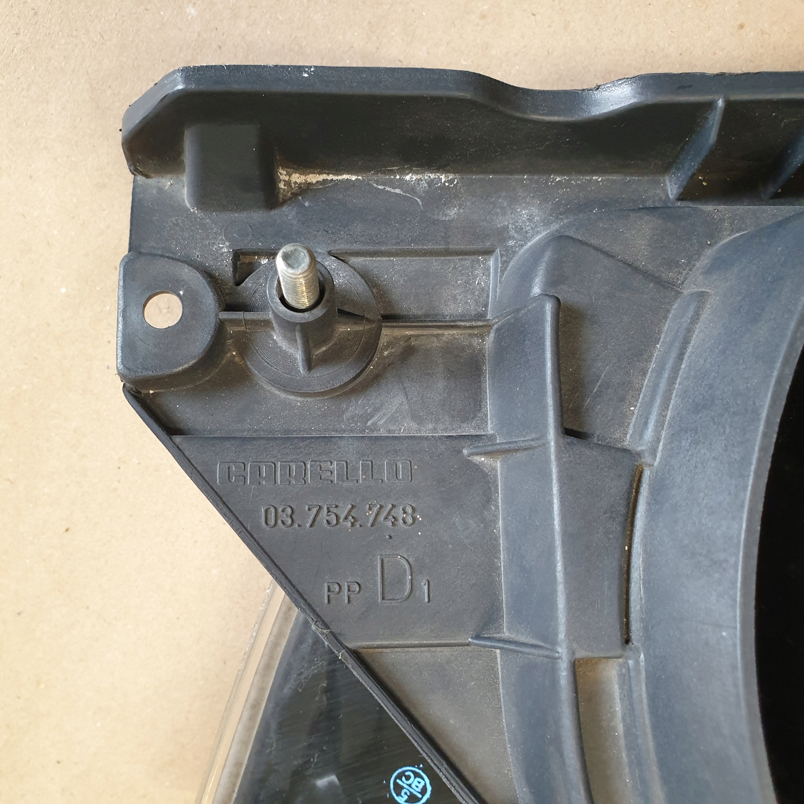 light REFLEKTOR right front OPEL KADETT E OE EU CARELLO GM