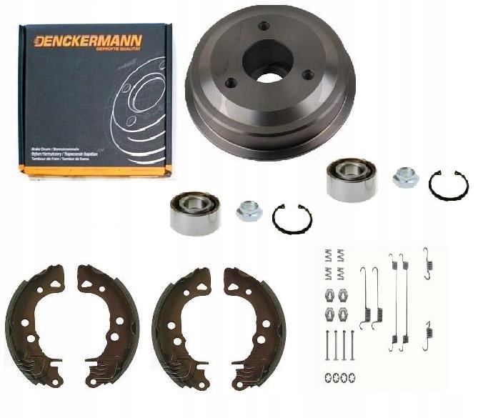 Bubny Čelisti Ložiska Citroen Saxo Ax 3 Šrouby