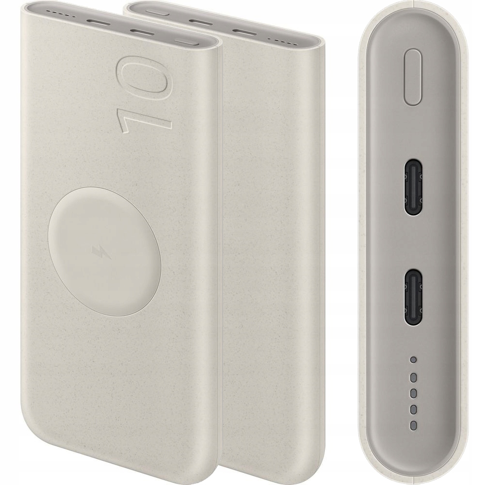 Power Bank, baterie 2x Usb-c Samsung 10000 indukční powerbanka s kabelem