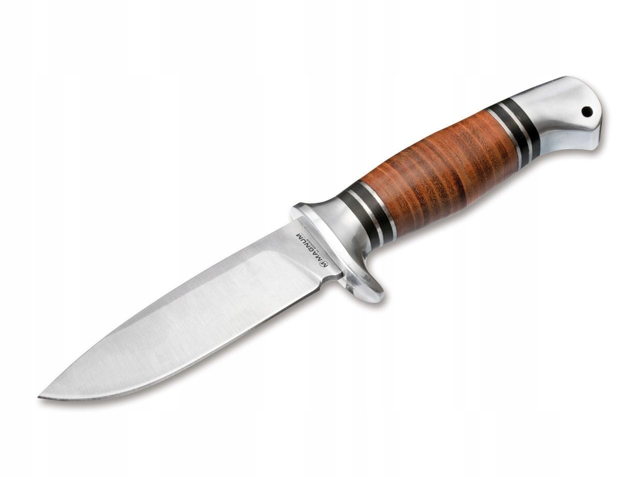 Böker Magnum Leatherneck Hunter 02MB726 nóż stały 440A skóra nylon