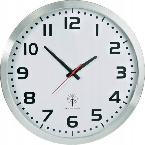 

Zegar ścienny analogowy radiowy Eurotime śr. 50 cm