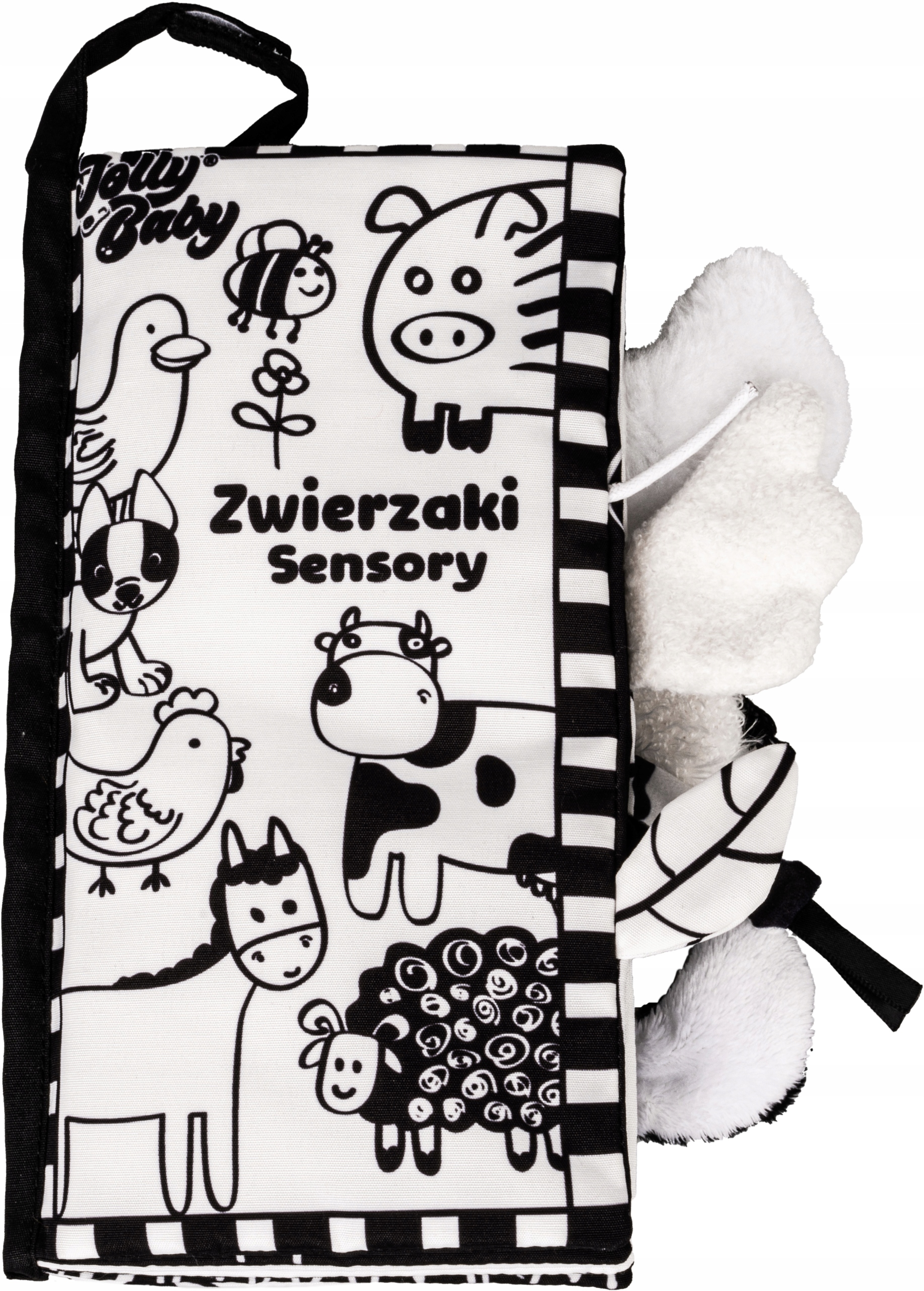 

Jolly Baby Miękka Książeczka Zwierzaki Sensory Ogo