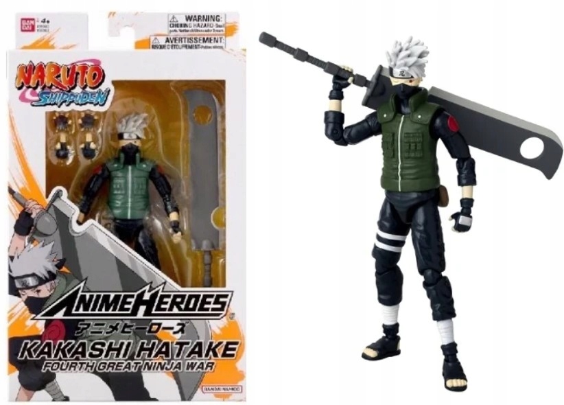 Naruto Kakasi: Čtvrtá velká válka ninjů, 8. vlna, akční figurka, anime hrdinové, 17 cm