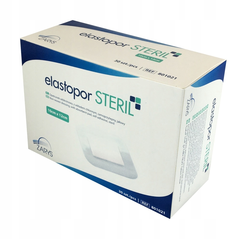 

Elastopor Steril opatrunek jałowy 10 x 12cm 30szt