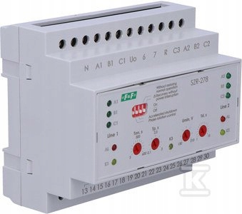R-278 Ster.zał.rez.sieci 24230VAC