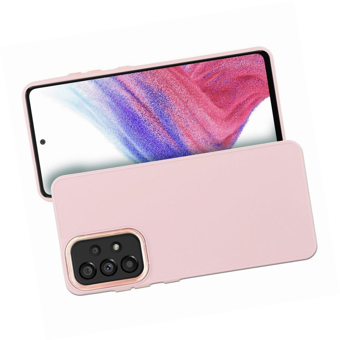 Etui silikonowe do Samsung A52 5G Frame