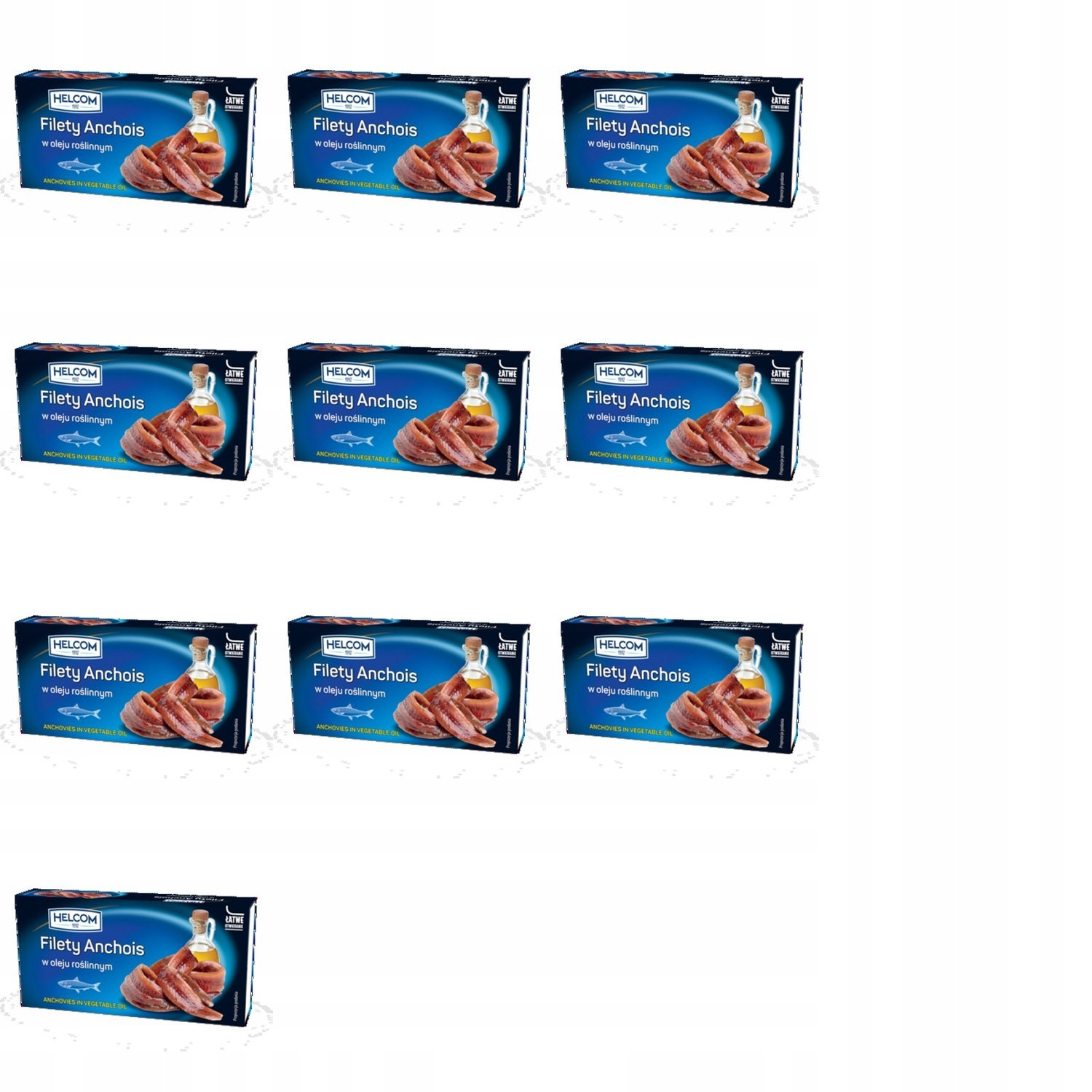 10 x 45 g Filé Anchois v oleji helcom