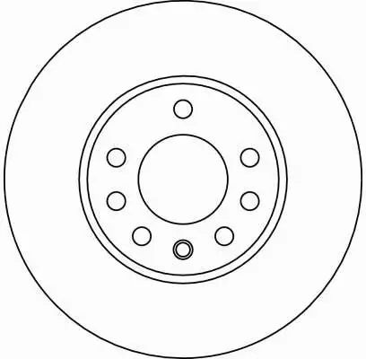 TRW TARCZA HAMULCOWA DF4048 Producent części TRW