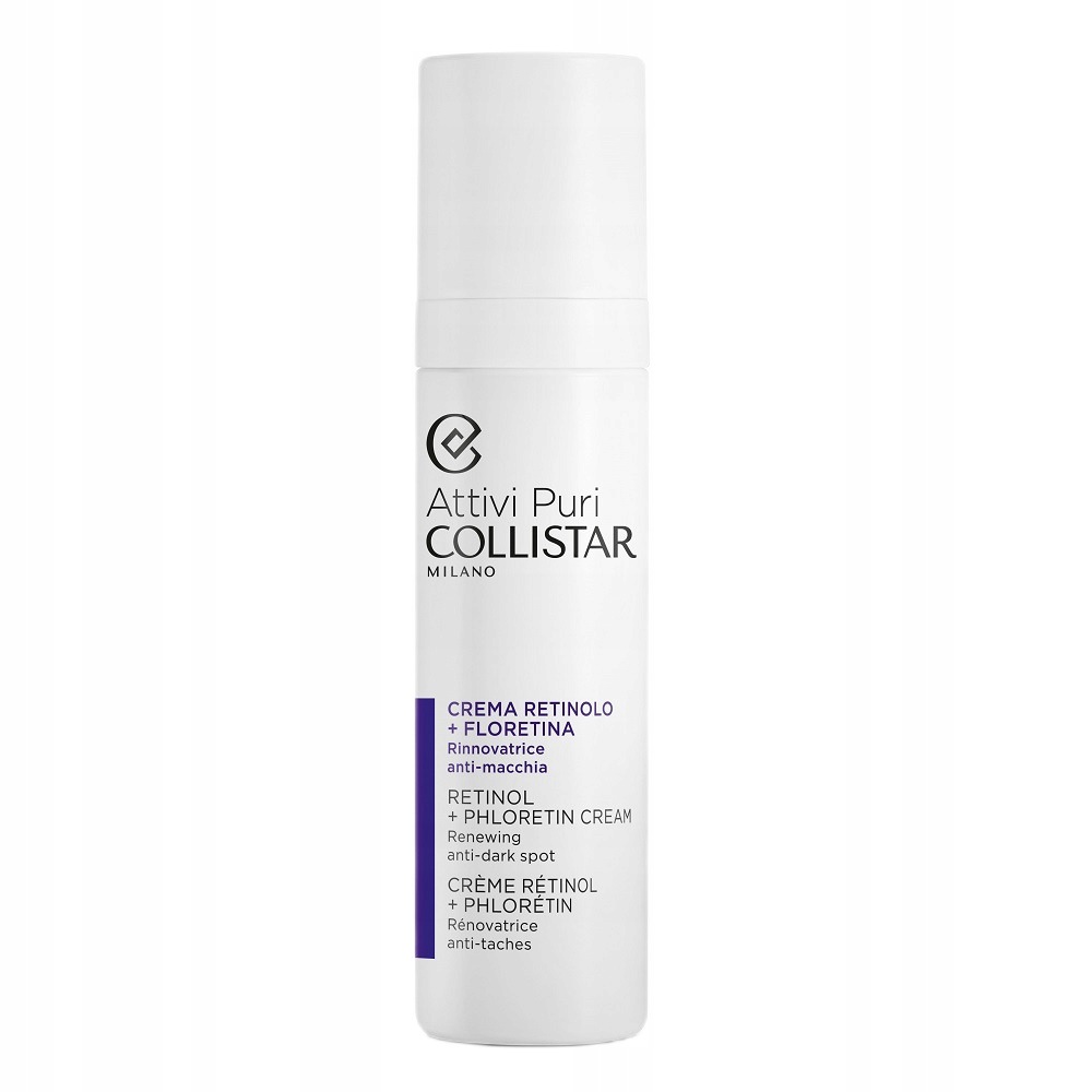 Collistar Attivi Puri Retinol Phloretin Cream krem odnawiający przeciw
