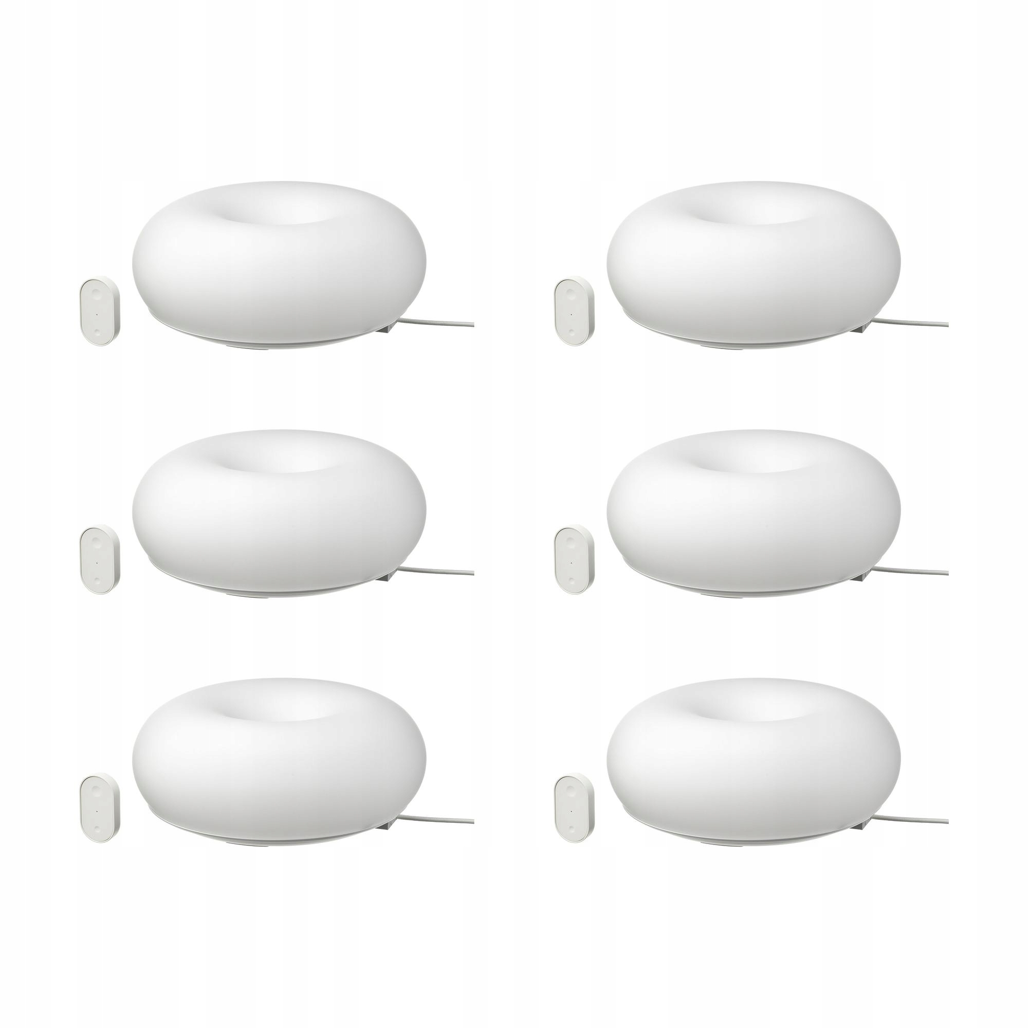 6 ks Led nástěnná stolní lampa 30 cm stmívatelná Smart Varmblixt