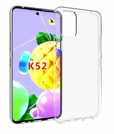 

Smukłe Etui Clear Case na Tył i Boki do Lg K62+