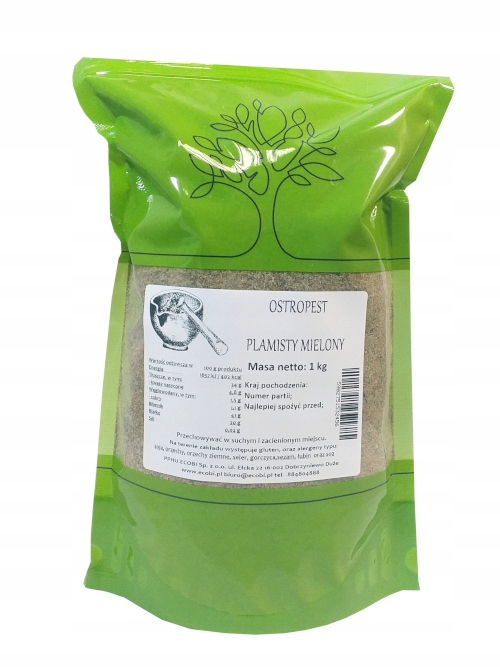 

Ostropest Plamisty Mielony 1 Kg