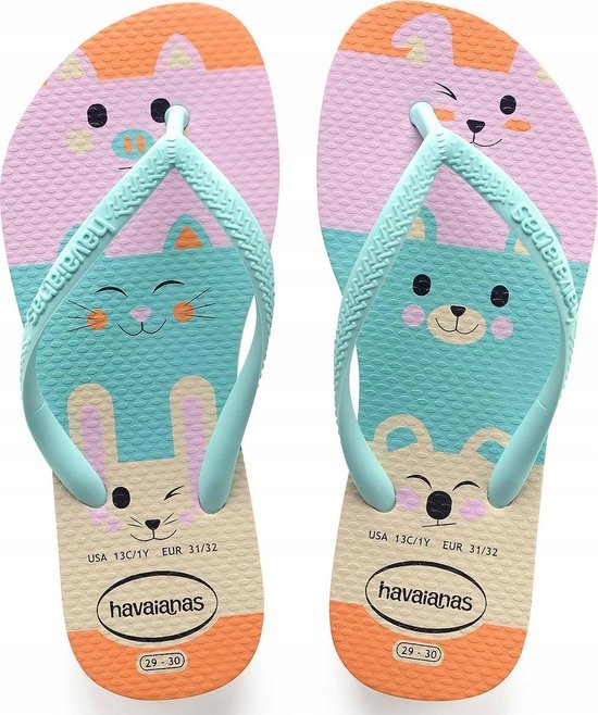 

K153 Dziewczęce Klapki Japonki Havaianas 23-24