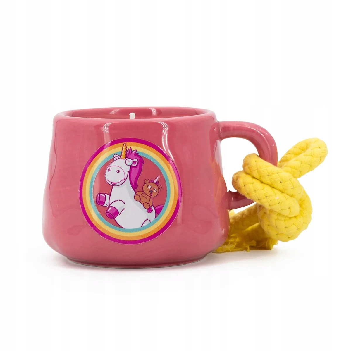 Vonná svíčka hrnek s lanem Fluffy, Mimoni