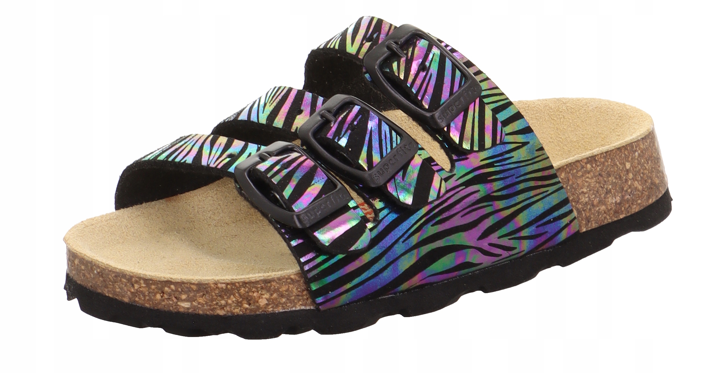 Superfit Sandále 1-800113-0040 Fusbet Schwarz vel.41