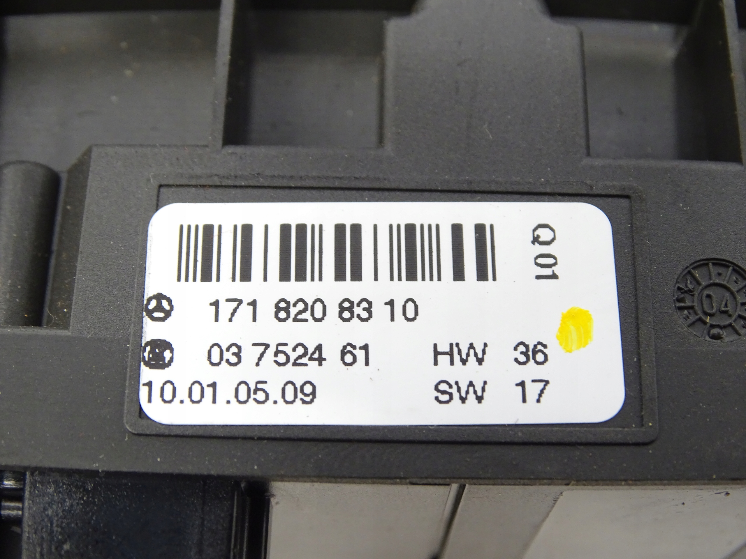 PANEL Leuchten des warnblickschalters MERCEDES W171 1718208310