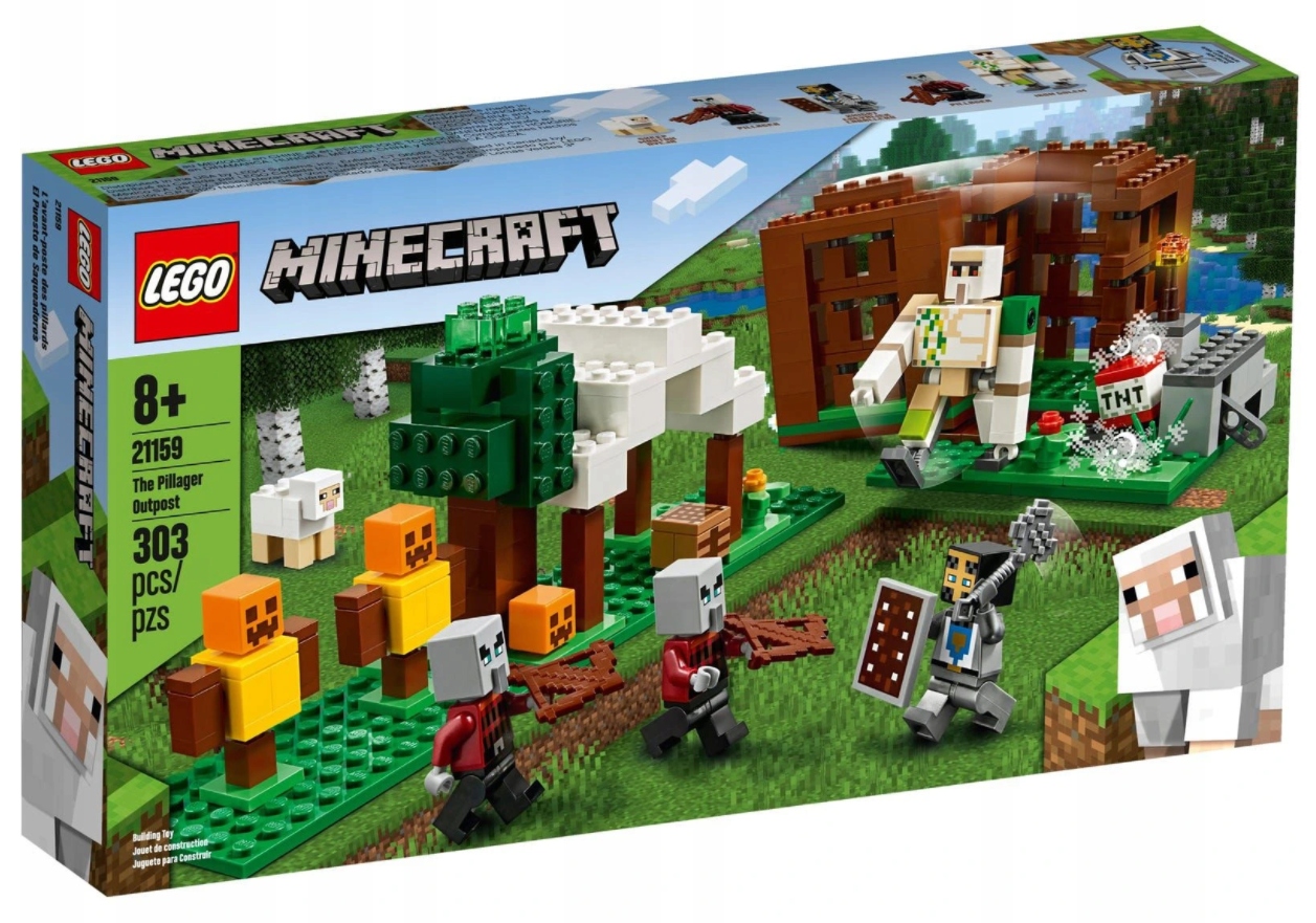 

Klocki Lego Minecraft Kryjówka Rozbójników 21159