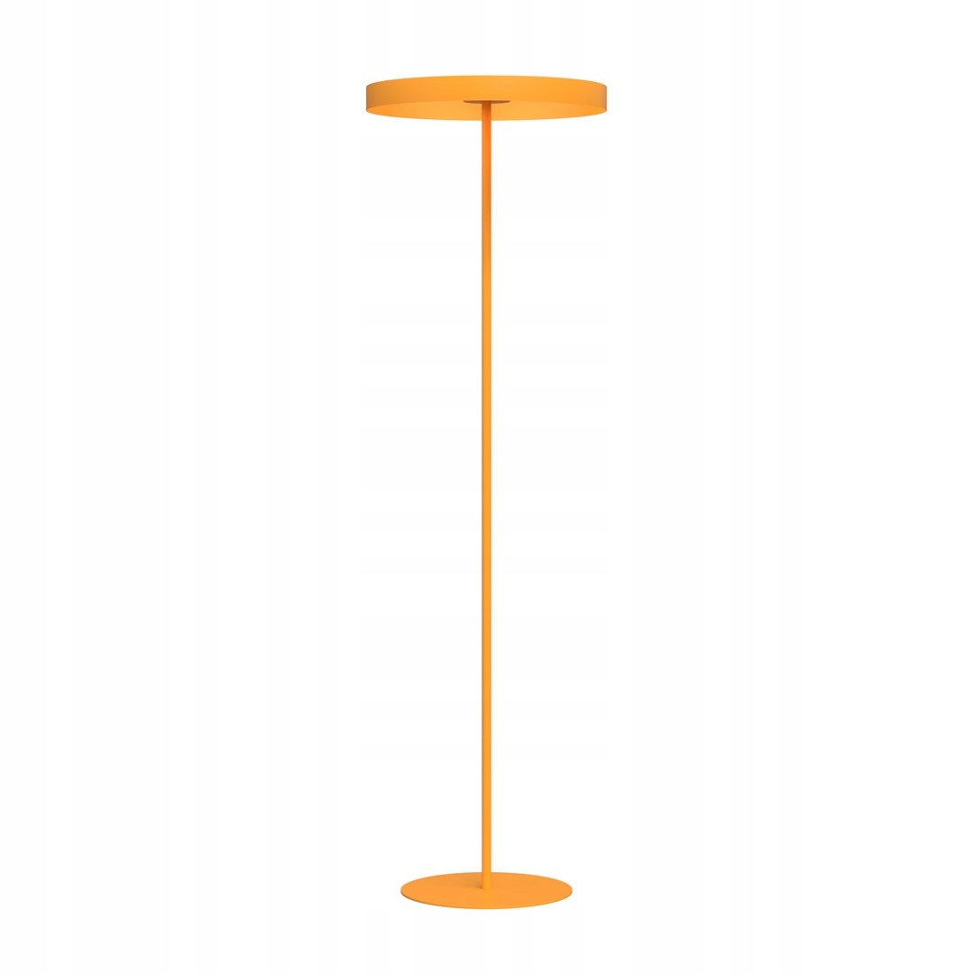 Podlahová lampa Nemo LP3 matná oranžová, minimalistická