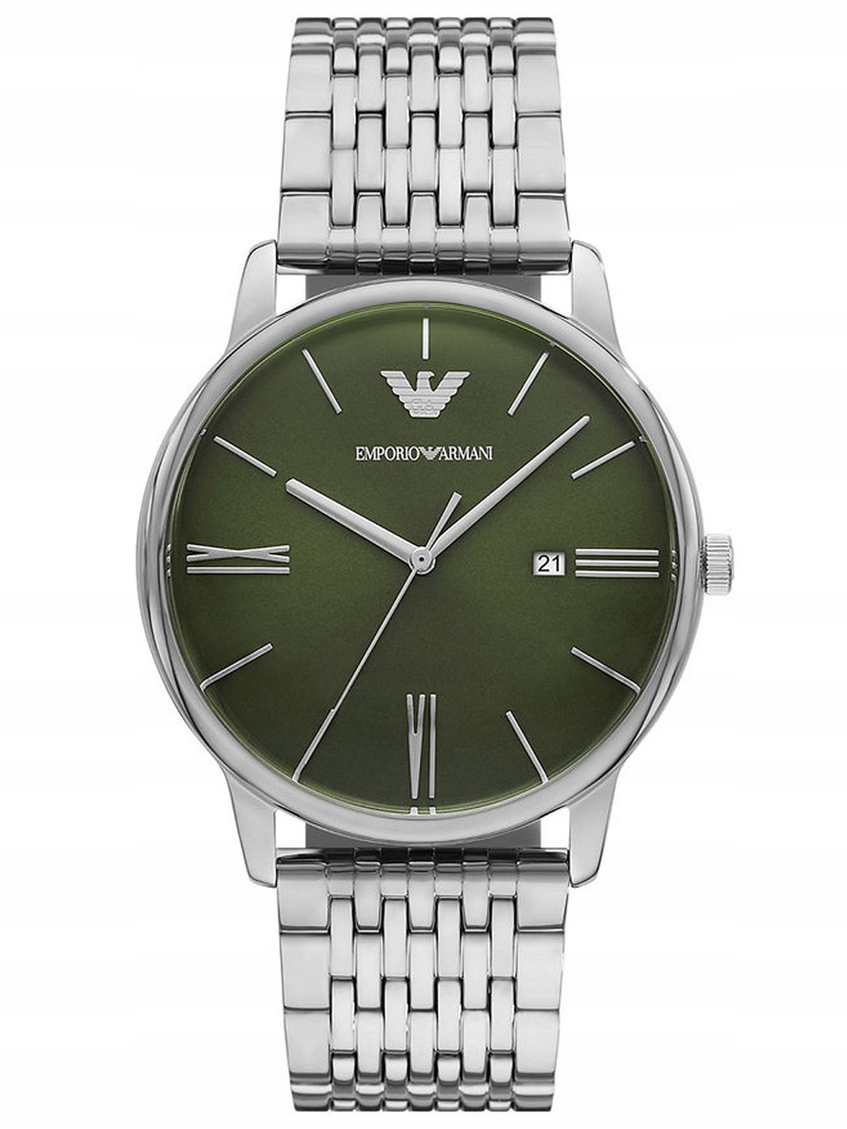 Pánské Hodinky Emporio Armani AR11644 Stříbrné 50M Dárek Ke Dni Chlapců