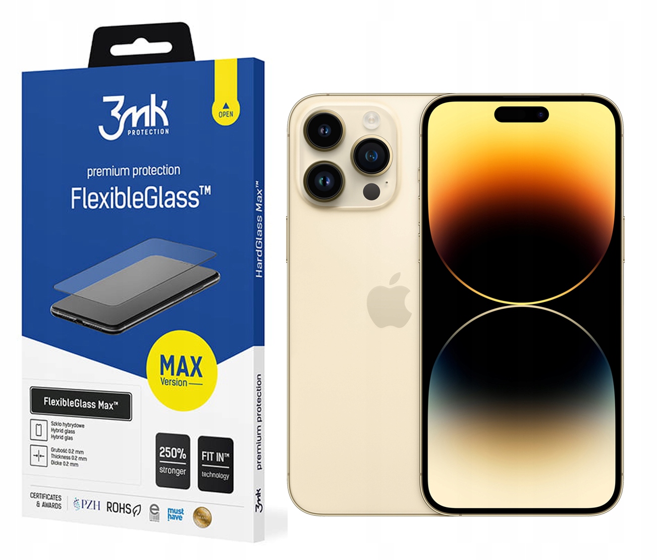 

FlexibleGlass Max 3MK do iPhone 14 Pro Max