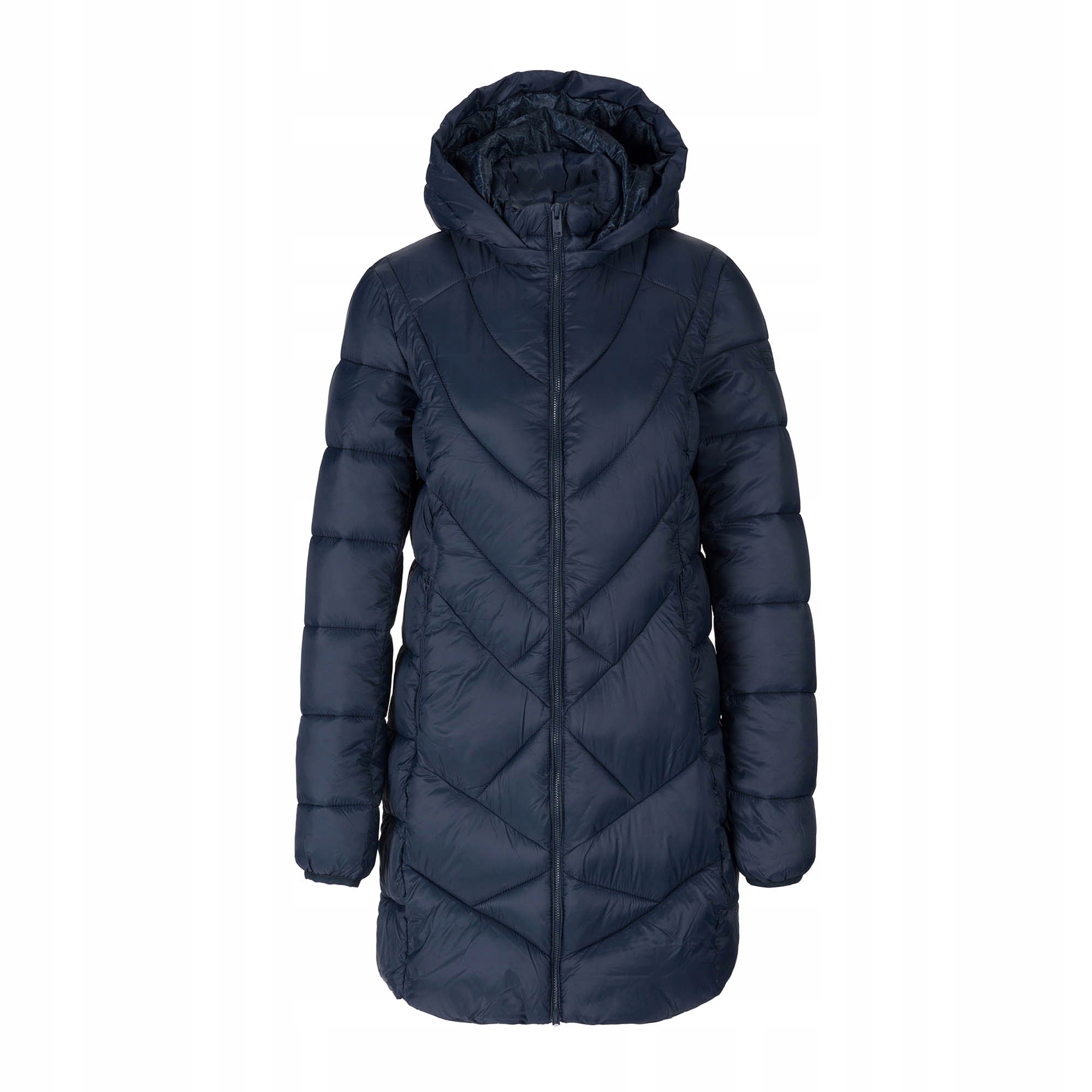 Kurtka puchowa damska Cmp Parka Snaps Hood granatowa 32K3036/N950 36
