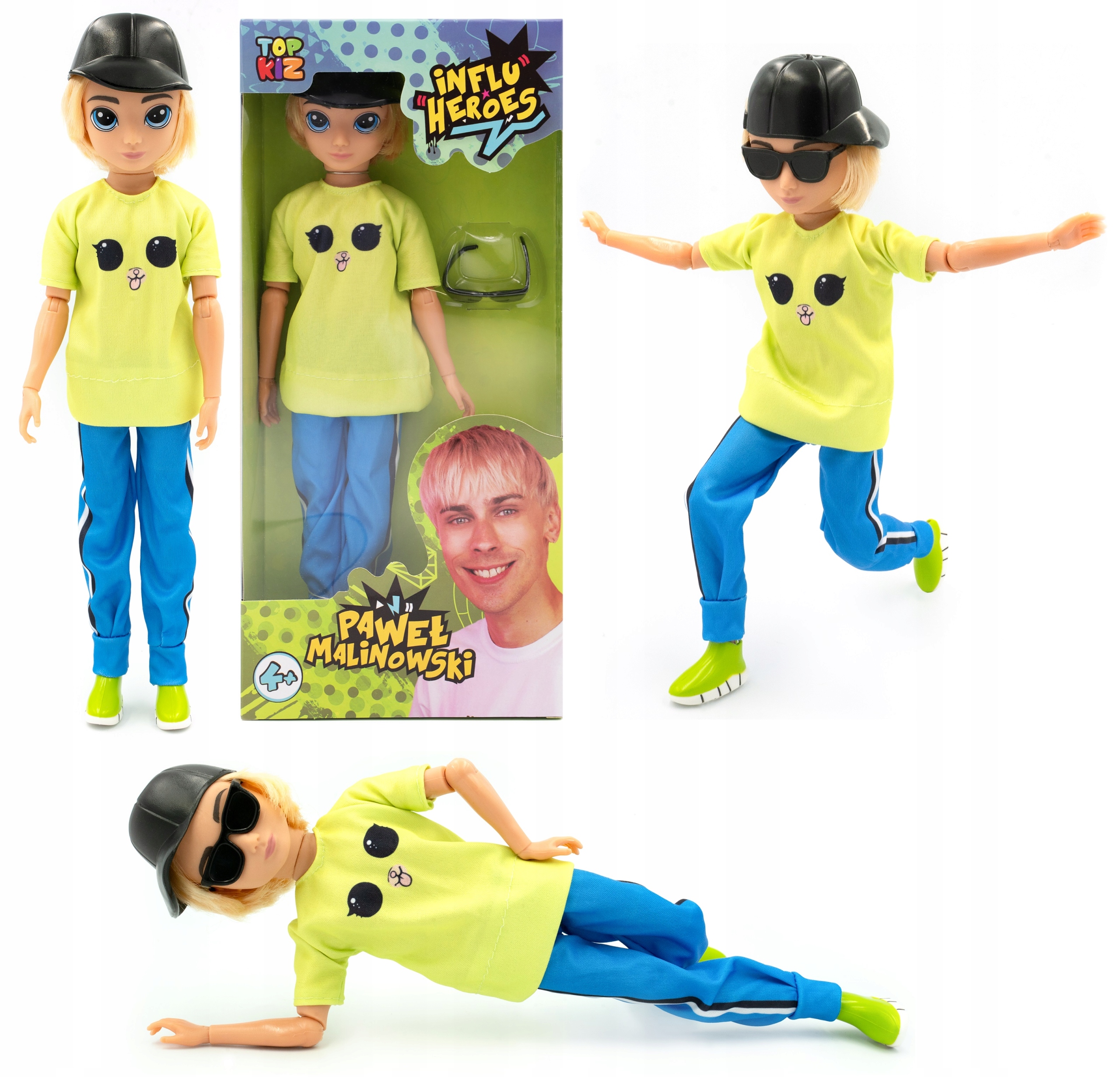 

Influ Heroes Lalka Paweł Malinowski 30 cm YouTube