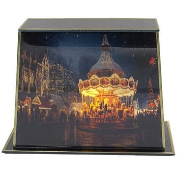 Vánoční kaplička do Vánočního salonu na Led náplň Elegantní LL77