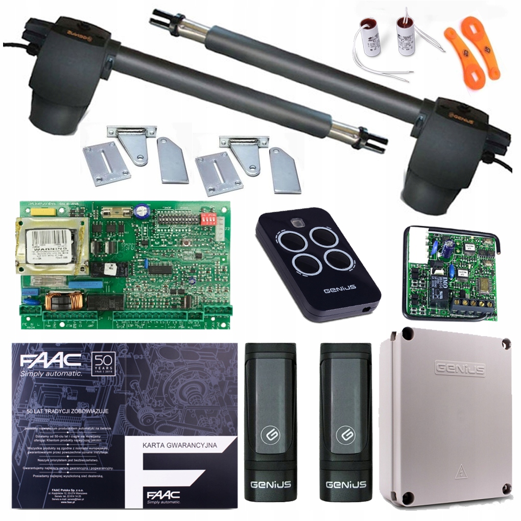 Genius G-Bat 300 Pohon pre krídlové brány do 6 m Automatický pohon