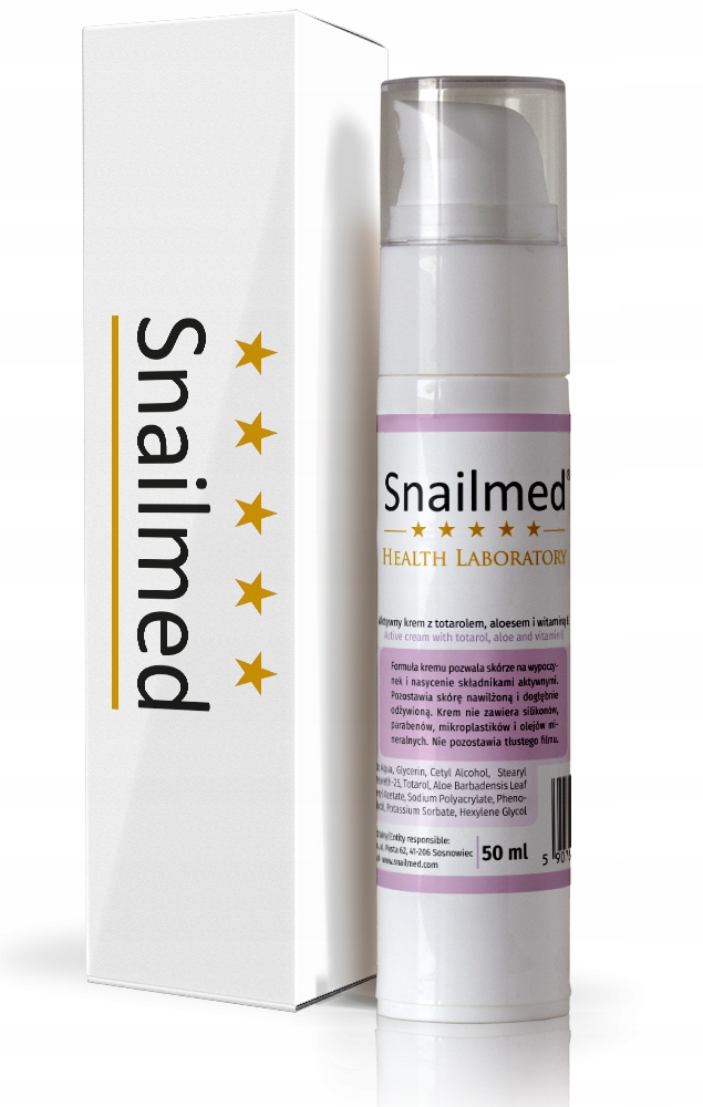 

Krem Snailmed do skóry dojrzałej 60 ml na 2 mies.