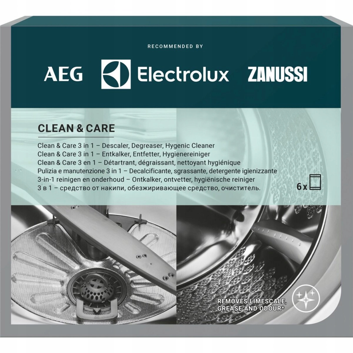 

Środek do czyszczenia wnętrza pralek Electrolux