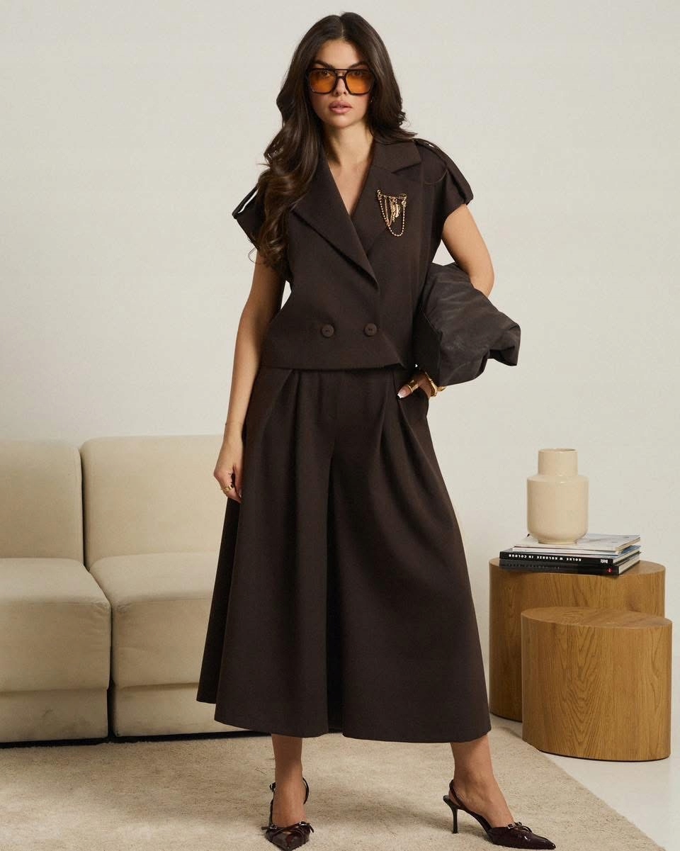 Dámské černé kalhoty velikosti L Polský Výrobce Lalous