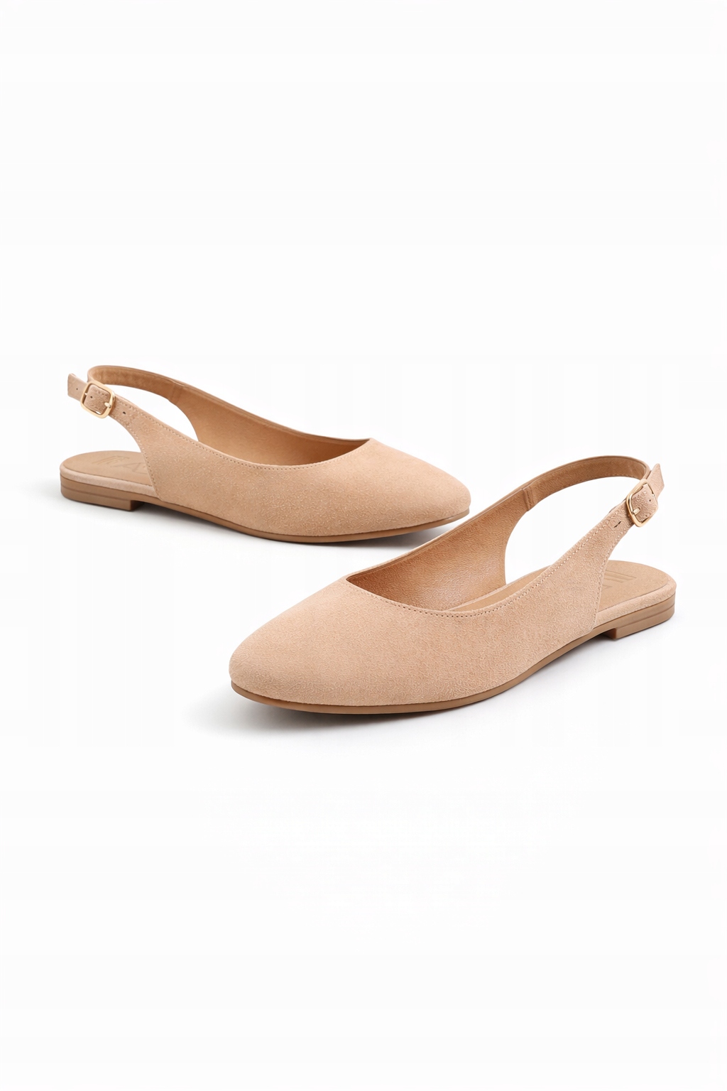 Béžové Lodičky S Mašličkou Na Plochém Podpatku 39 I4B