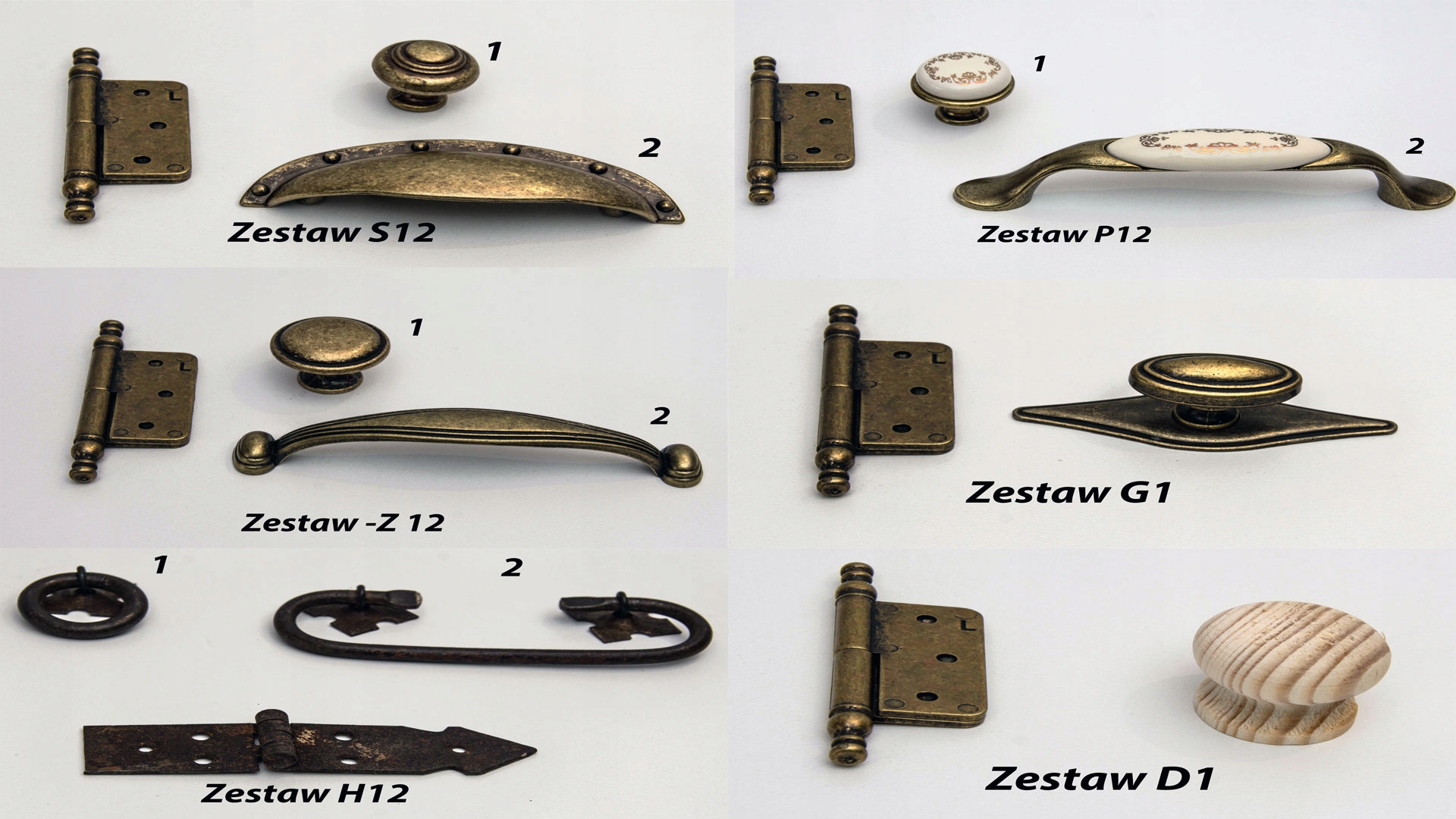 Szafa z drewna biała Kolekcja kolonialna