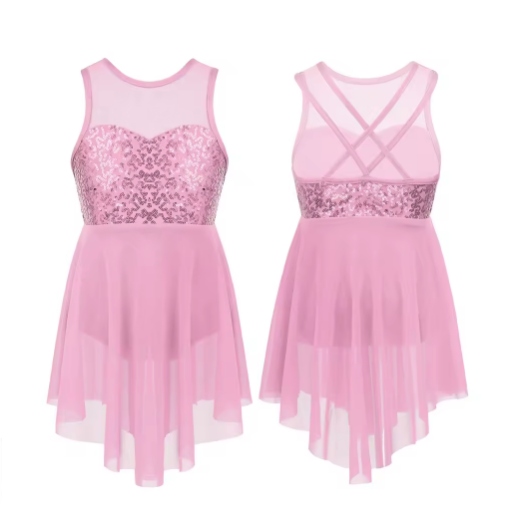 Strój Sukienka Body Sukienka Tutu Akrobatyka Balet 134 Nr 2261