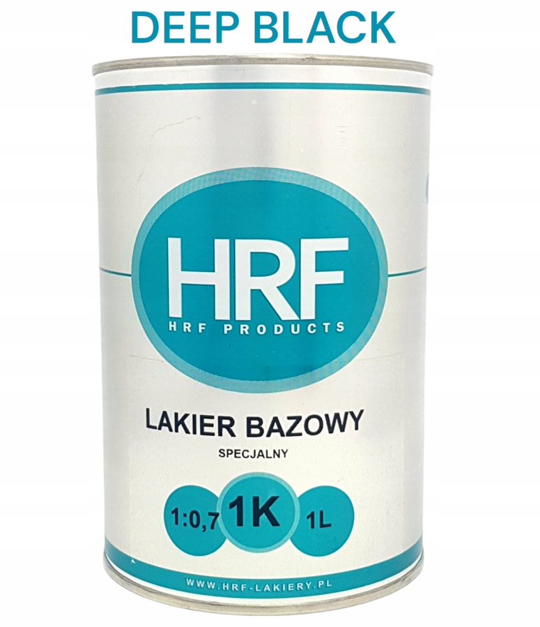 HRF -Lakier Bazowy GŁĘBOKO CZARNY 1:0,7 DEEP BLACK