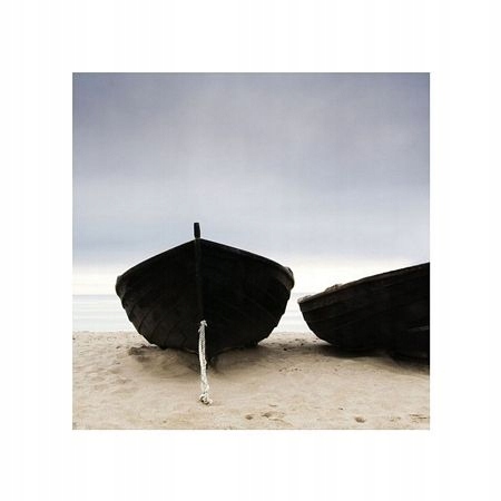 

Łodzie na plaży - reprodukcja 40x40 cm