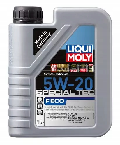 LIQUI MOLY SPECIAL TEC F ECO 5W20 ECOBOOST 8L Klasa lepkości SAE 5W-20
