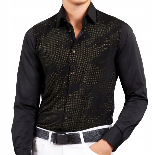 Pánská košile Mondo Večerní zlatá Flitry