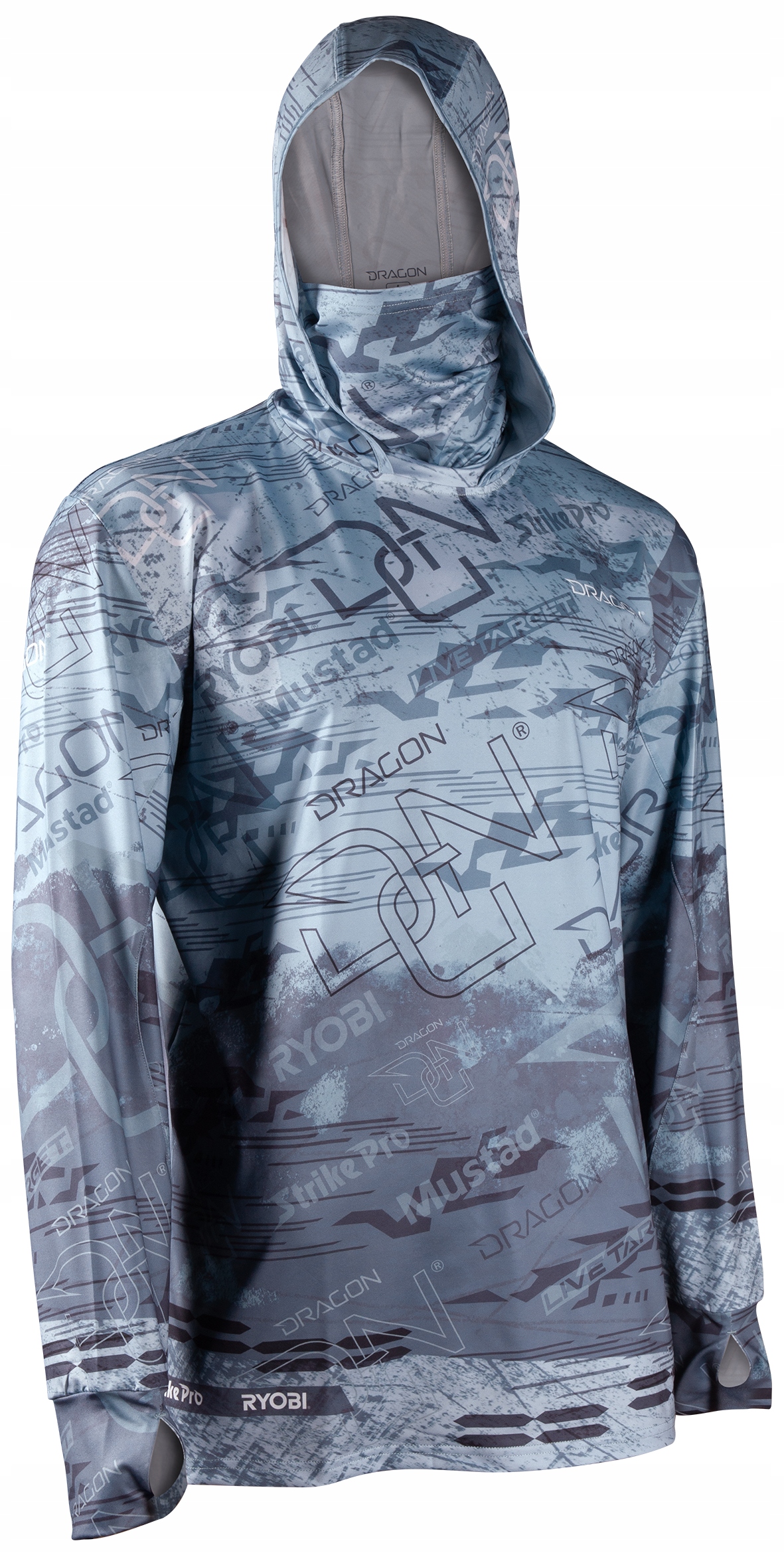 Bluza zawodnicza-teamowa Dragon z długim rękawem i kapturem Rozmiar XXL