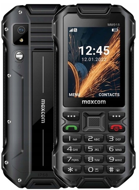 Telefon Maxcom Strong MM918 4G Czarny