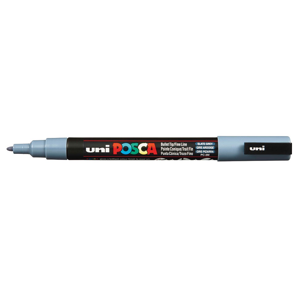 

Marker z farbą Uni Posca PC-3M Ciemno-szary