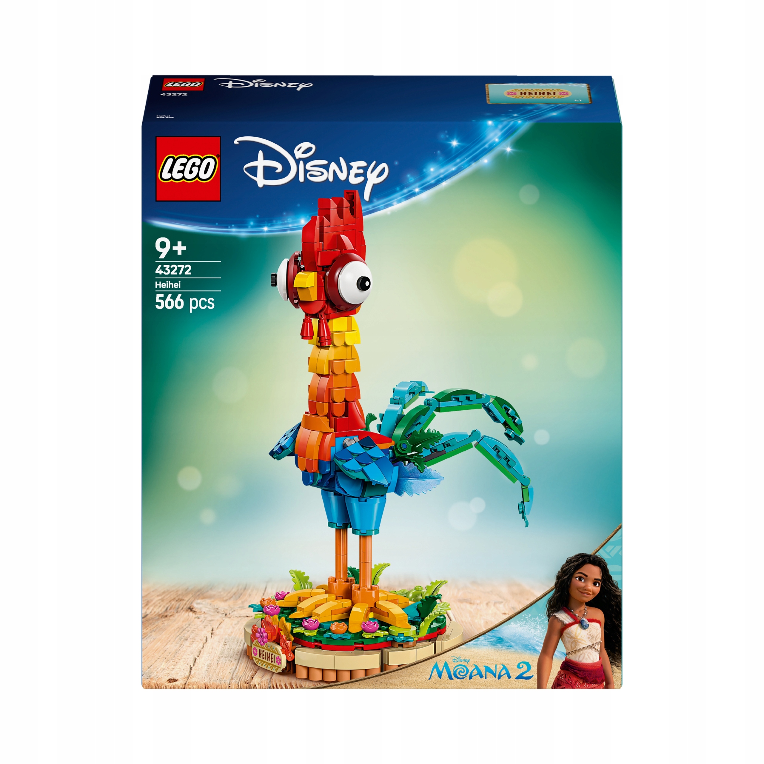 Lego Disney 43272 Heiheia Kuřecí figurka Květiny Vaiana a Vaiana 2
