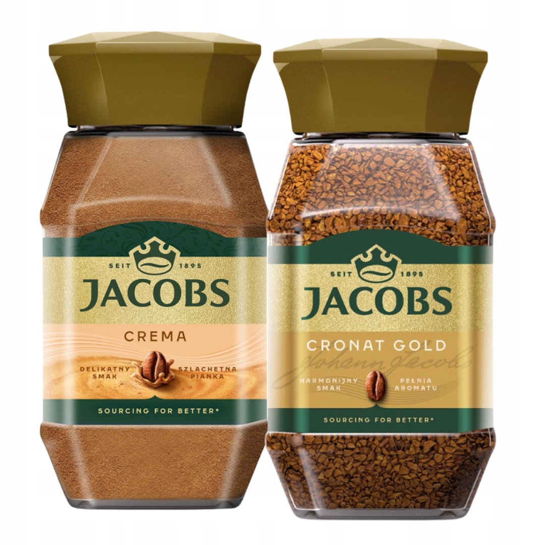 Káva Jacobs Crema Cronat Gold 2x200 g