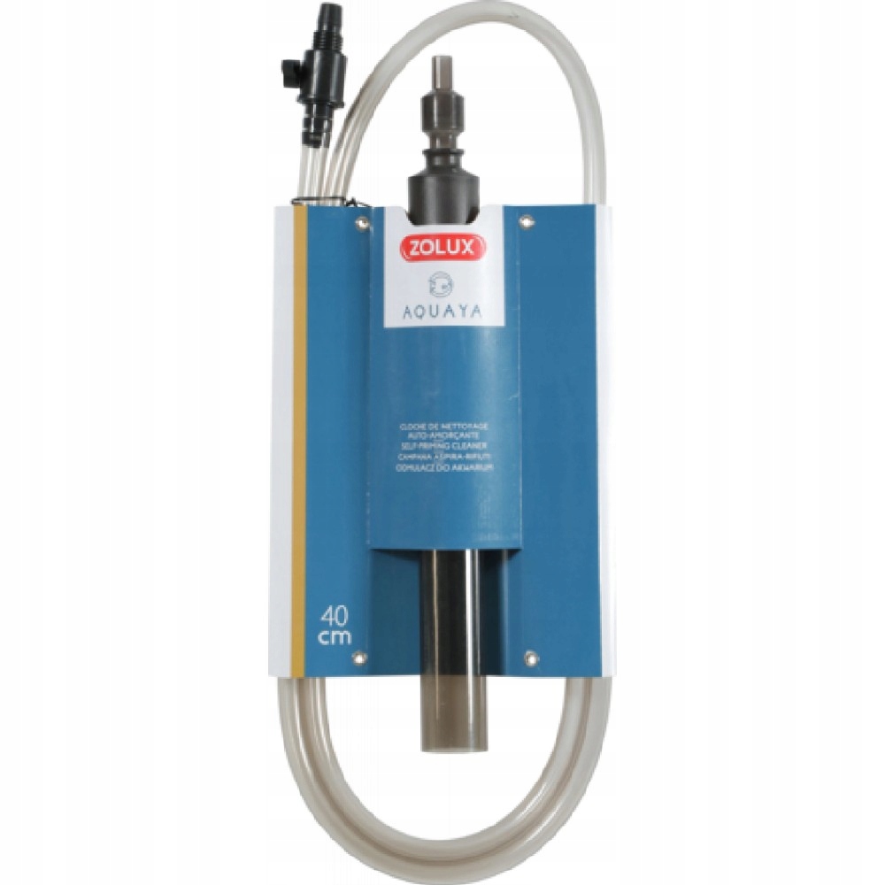 Levně Odmulčovač Sifonu Akvária Výměna Vody Čištění Dna 2V1 40 CM Pokročilý