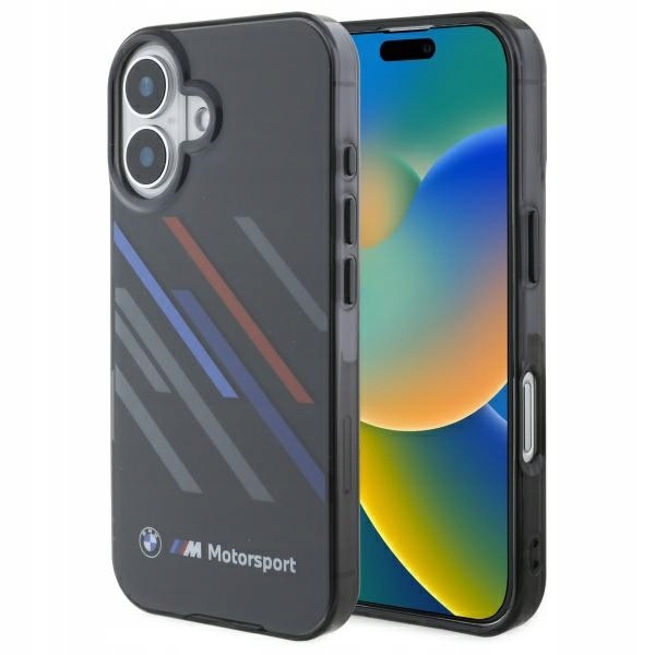 Bmw BMHCP16M23HTRAK iPhone 16 Plus 6.7" černý/black hardcase Motosport IML