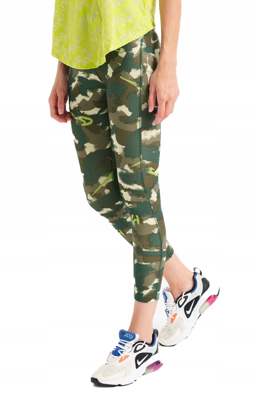 Legíny Nike Fast Dri-FIT 7/8 Tight Fit Camo DM7719-371 r.M
