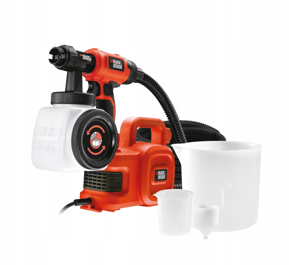 

Black+decker Pistolet Natryskowy 450W HVLP400