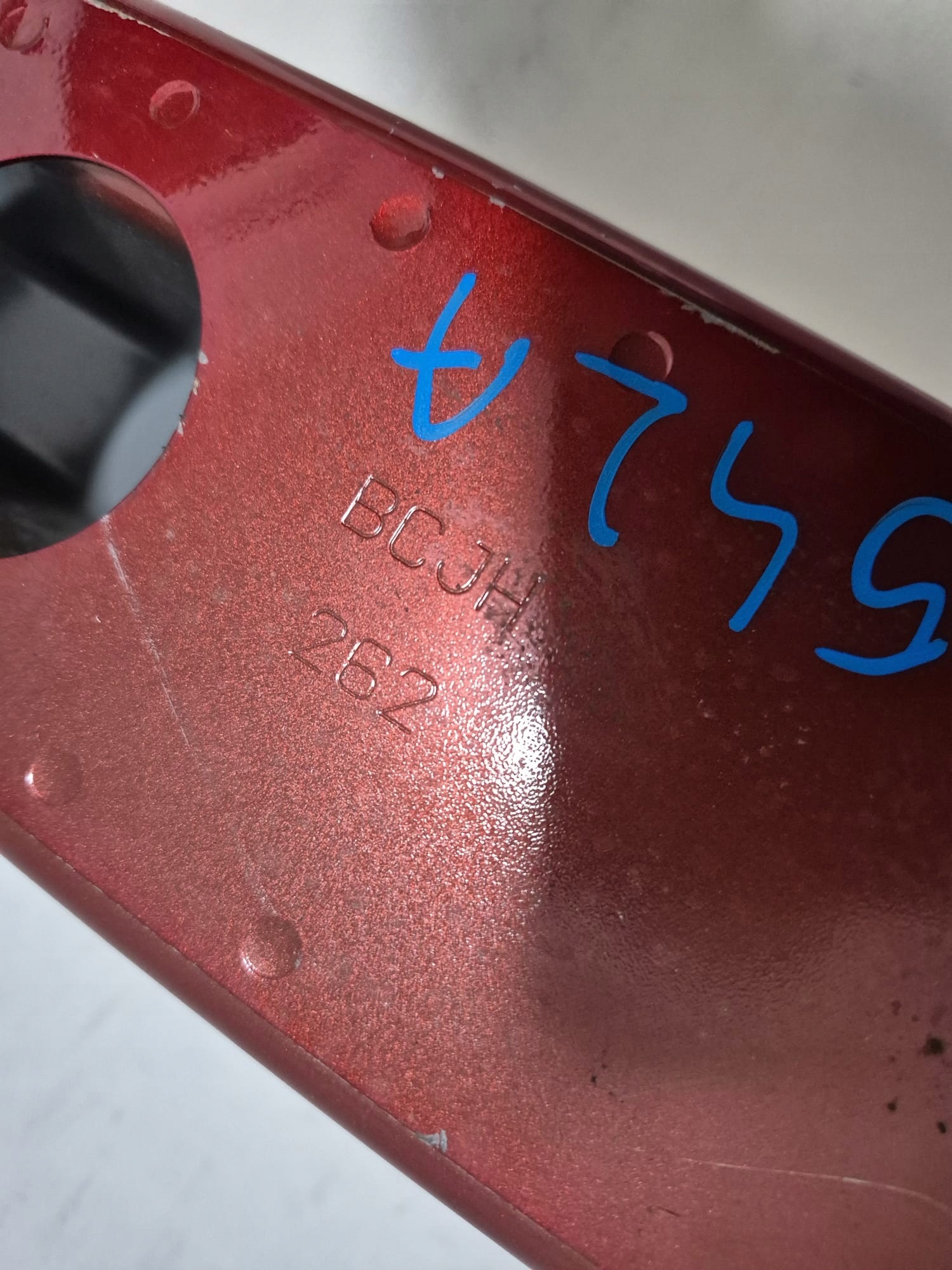 MAZDA 3 IV HB 19-> bumper support rear part rear