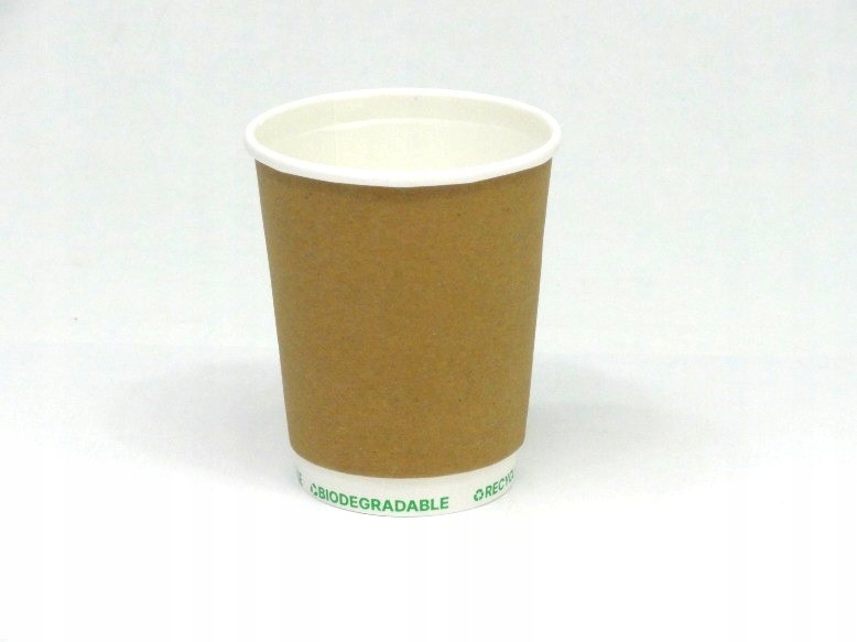 KUBKI PAPIEROWE DWUWARSTWOWE DO KAWY 250ml 25SZT